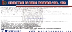 Proceso de Acreditación de Medios Temporada 2018-2019