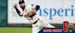 Marwin González salió del juego ante Mellizos con molestias