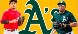 Barreto y Núñez en el Top 5 de prospectos de Oakland