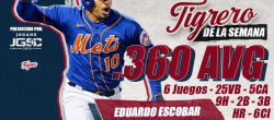 Eduardo Escobar tuvo una semana histórica con los Mets