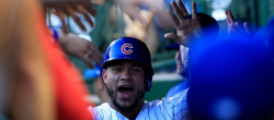 Willson Contreras llegó a 17 dobles en el año